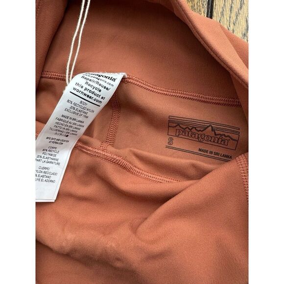 Patagonia Women's Maipo 7/8 Length Tights (Burl Red) Size Small NWT $119 Retail - Picture 5 of 7